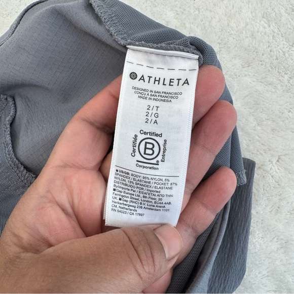 ATHLETA Trekkie North Jogger Coastline Blue Grey 2/T
2/G - Picture 7 of 13